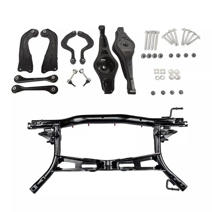 Kit suspensie spate, 400mm x 300mm x 250mm, compatibil cu VW Golf si Skoda Octavia, din otel