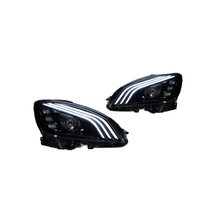 Fényszóró összeállítás, Halogén, tartós szerkezet, Mercedes-Benz kompatibilitás