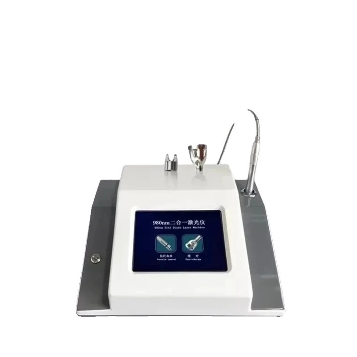 Aparat 2 in 1 pentru indepartarea vaselor de sange si rejuvenare a pielii, 980nm, dimensiuni compacte