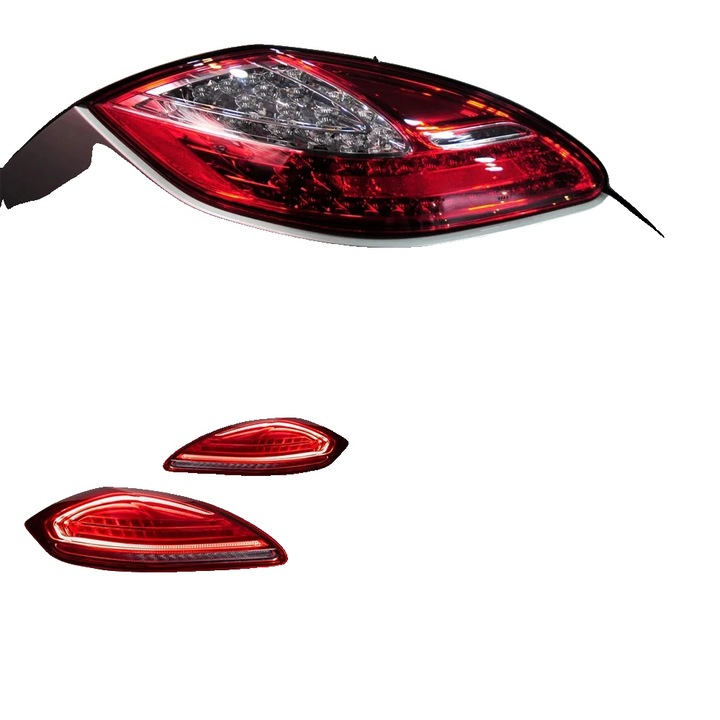 Lampa spate LED, 10-13 rosie, material durabil, pentru Porsche Panamera 2010-2017