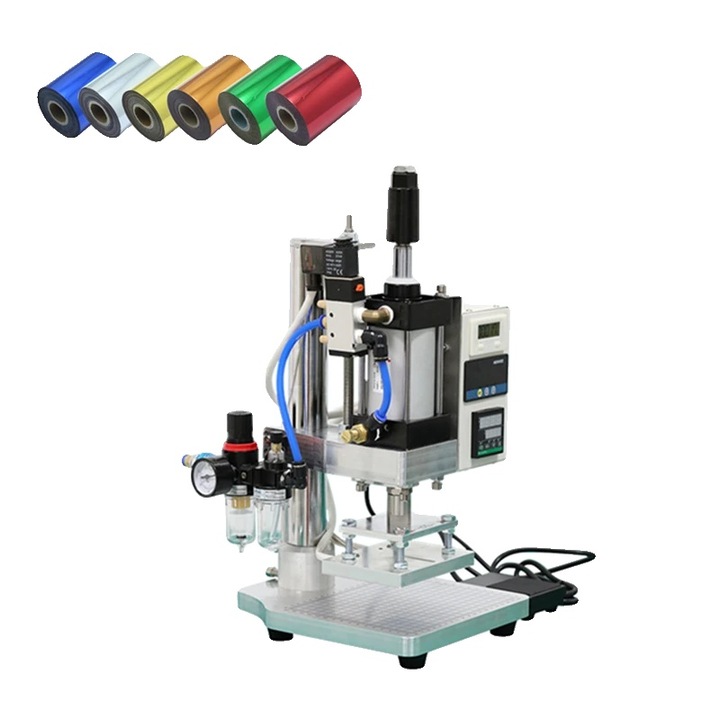 Masina pneumatica de stantare la cald, compatibila cu folie, constructie durabila din aluminiu, SET 3