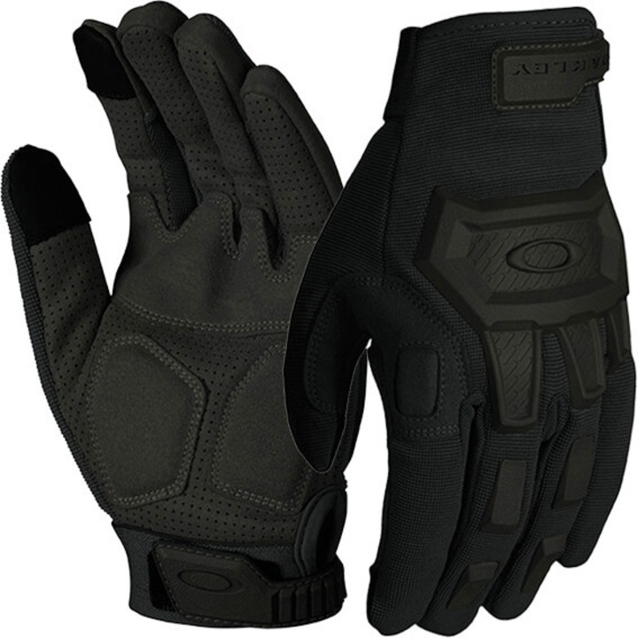 OAKLEY Flexion черни ръкавици за крос – мотоциклетни / MTB / скутер