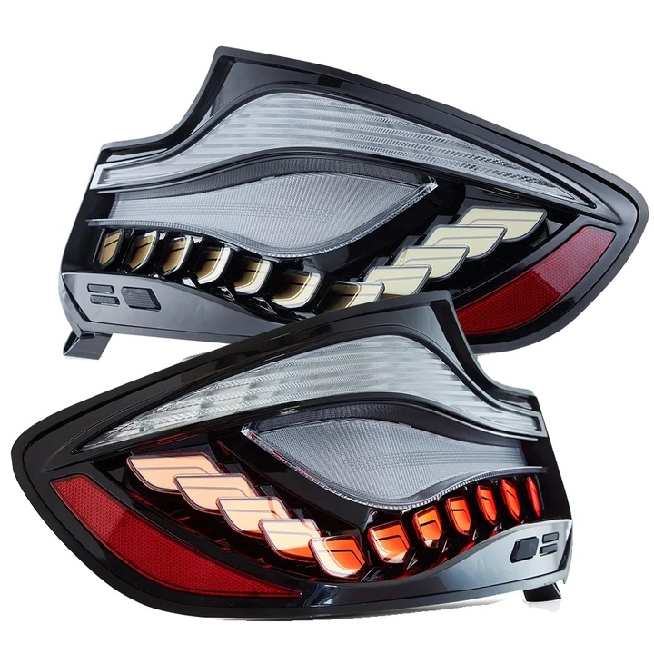 Lampi spate, BMW 2 Series (F22 F23) M2 (F87) 2014-2021, semnalizare secventiala, design impermeabil, fumuriu