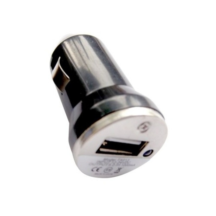 Incarcator auto USB universal TECHNAXX mini, negru
