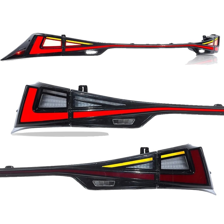 Lampi spate LED, design modern, fumuriu, pentru Lexus IS 250 / 200t / 300h F Sport 2014-2020