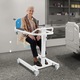 Scaun de transfer pentru pacienti, inaltime ajustabila 42-77 cm, capacitate 120 kg, 40x42.4 cm