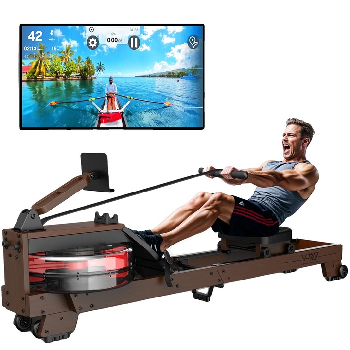 Aparat de vaslit, constructie din lemn masiv, design pliabil, greutate maxima utilizator 175 kg, dimensiuni 44.5x182x67cm