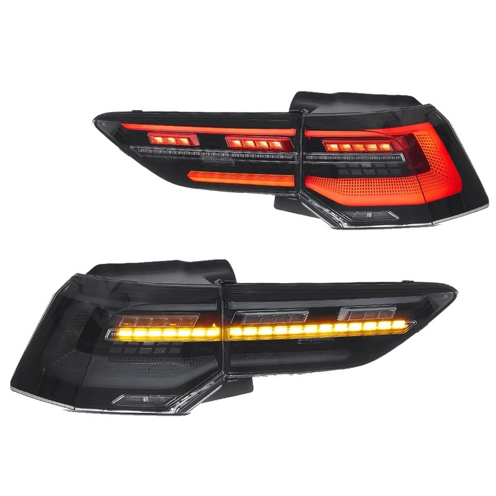 Lampi spate, Golf MK8, LED semnalizare secventiala, vizibilitate imbunatatita, fumuriu, 2020-2023