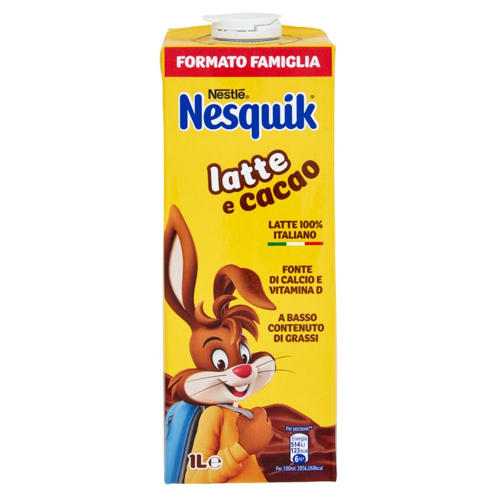 Suc Nesquik, ciocolată, 1 l, cutie