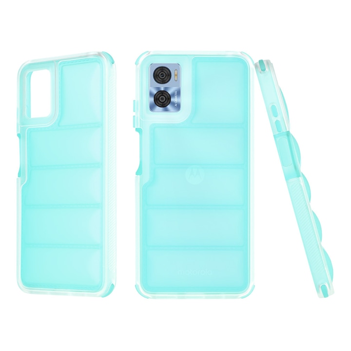 Carcasa de protectie pentru Motorola Moto E22 / Motorola Moto E22i, turcoaz