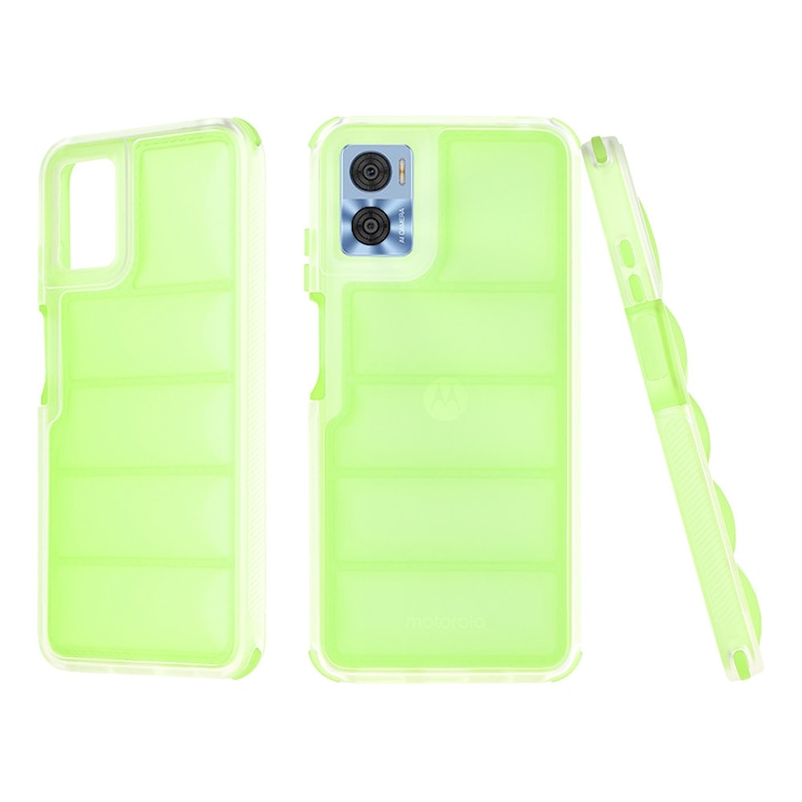 Carcasa de protectie pentru Motorola Moto E22 / Motorola Moto E22i, verde