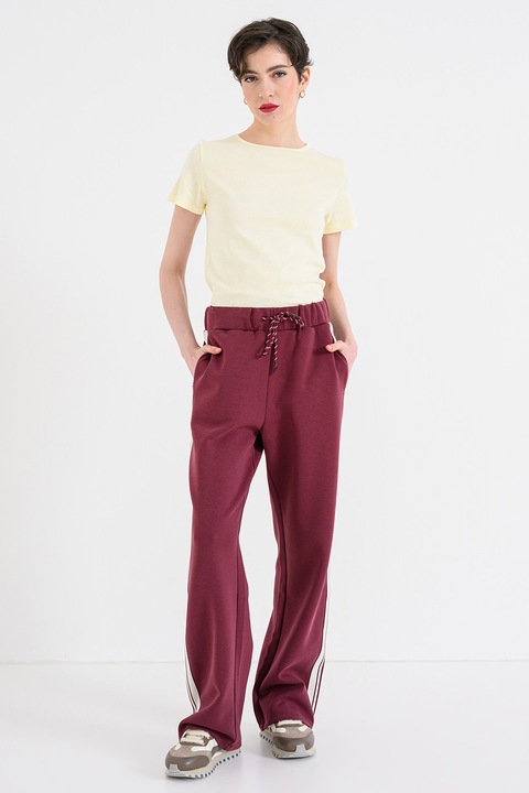 United Colors of Benetton, Tricou uni din bumbac, Galben pal