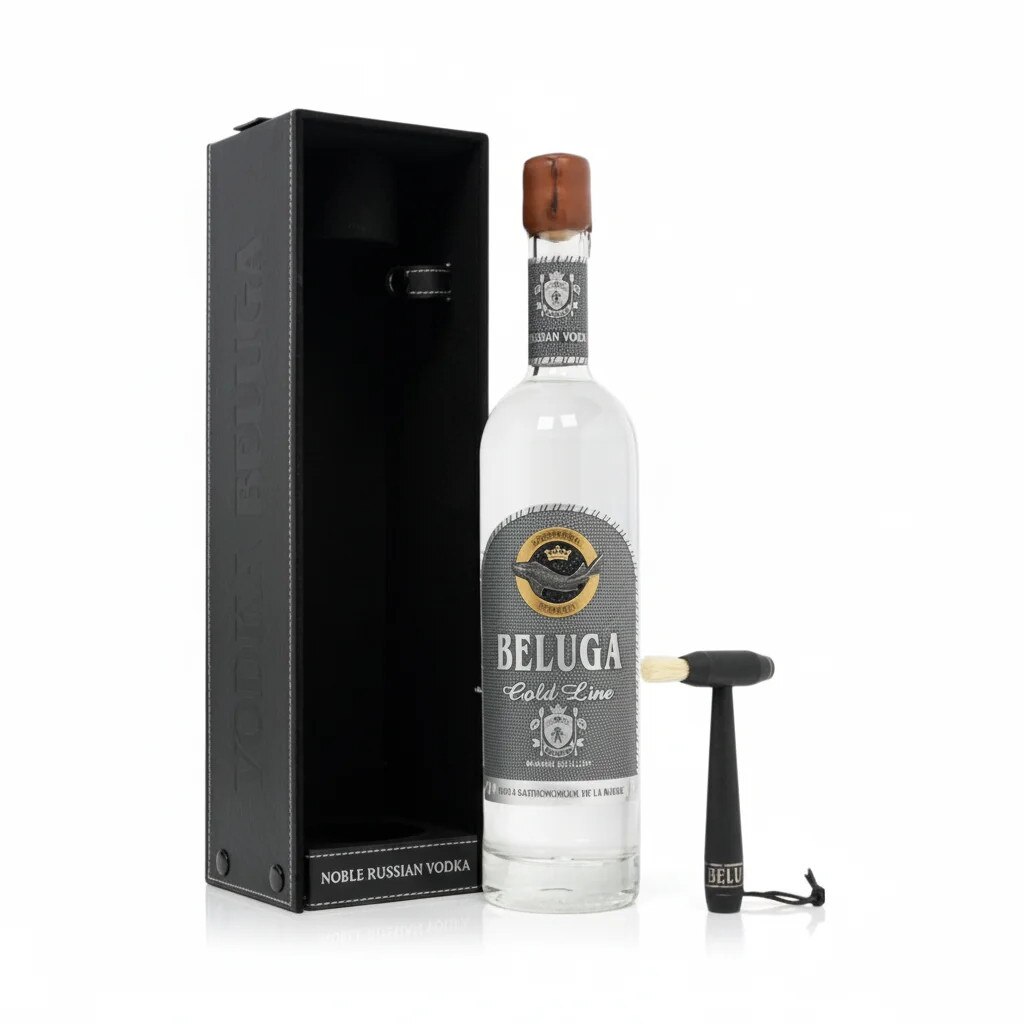 Vodca Beluga Allure Leather Case, 40%, 0.7l - eMAG.ro