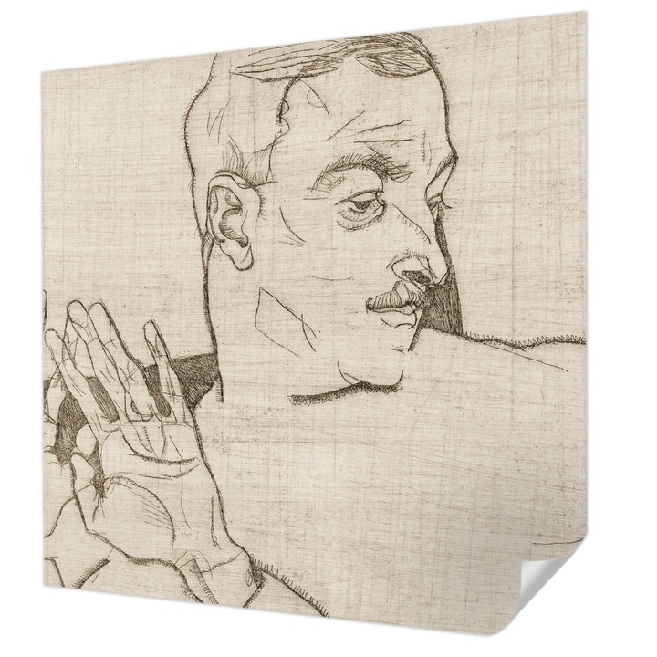 Tapet Autocolant De Perete, Wallfluent, Un caracter distinctiv, Alb, 250 x 250 cm, Pentru Living, Birou, Hol, 010170060030000031633