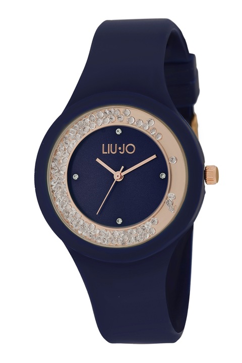 Liu Jo, Kvarc karóra kristályokkal díszítve, Tengerészkék