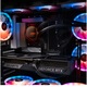 Настолен компютър Gaming Spacer Phantom, Intel® Core™ Ultra 9 285K до 5.7GHz, 32GB DDR5, 2TB SSD, Gigabyte GeForce RTX™ 5080 WINDFORCE OC SFF 16GB GDDR7, No OS, Черен