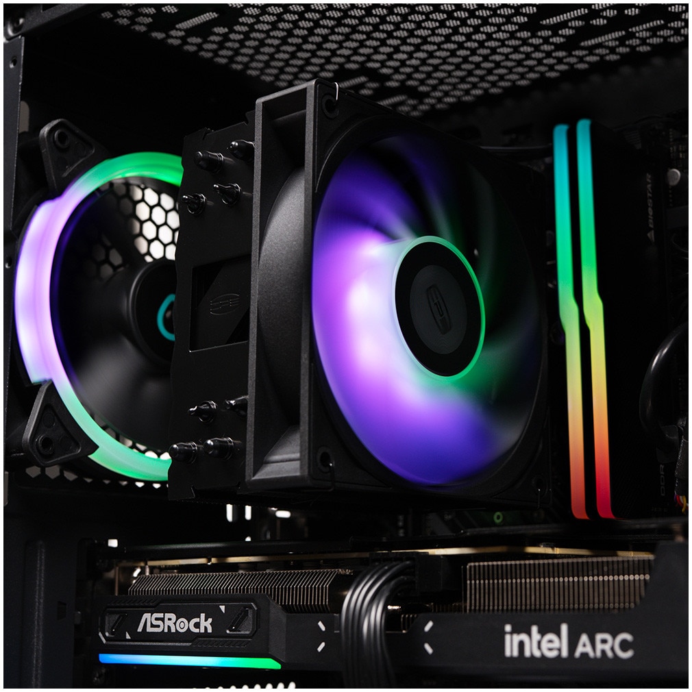 Sistem Desktop PC Gaming Spacer IronFist cu procesor Intel® Core™ i5 ...