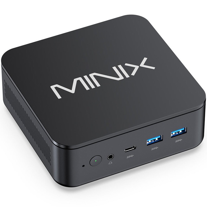 MiniX NR660 Mini PC AMD Ryzen 5 6600H processzorral (akár 4,5 GHz-es Rembrandt), 16 GB RAM-mal, 512 GB SSD-vel, Radeon 660M, Windows 11 Pro