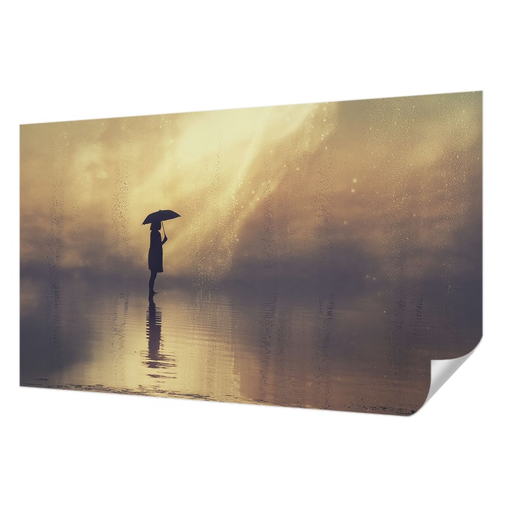 Fali Fotótapéta Autodeziv, Wallfluent, Scena misterioasa, Bej, 416 x 254 cm, Detasabil, Lavabil, 010170060070000285066