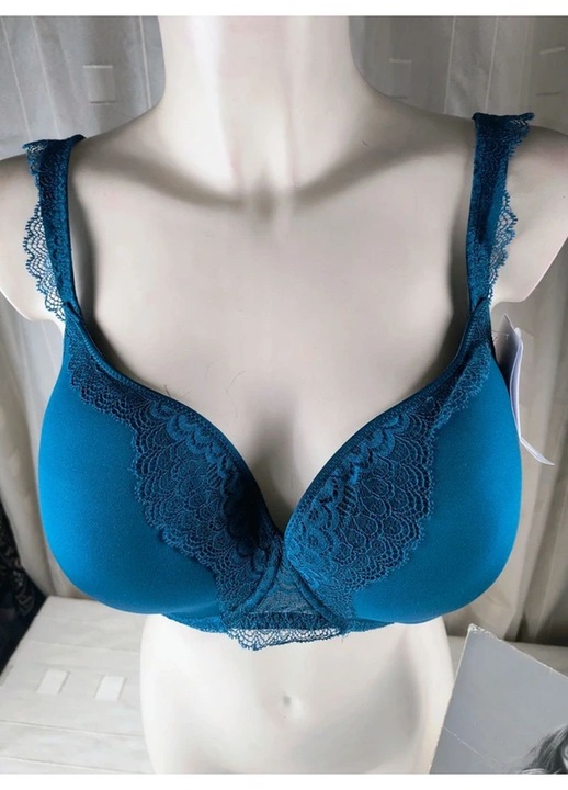 Sutien Dantela, Simone Perele, 70E EU, bleumarin, cupe invizibile, bretele multiposition