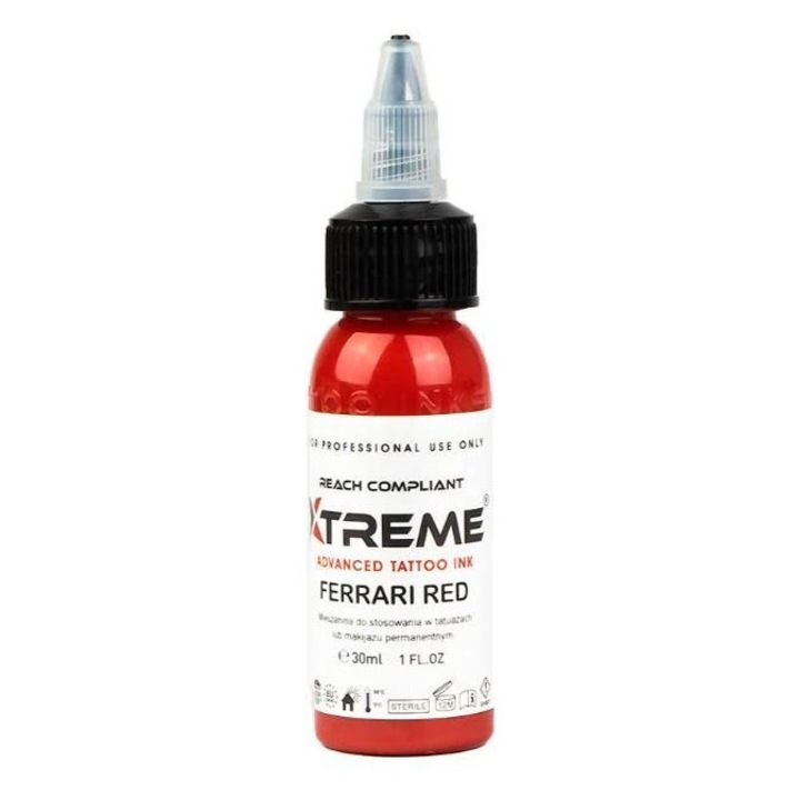 Tus tatuaj Color XTREME INK, 30ml, Ferrari Red