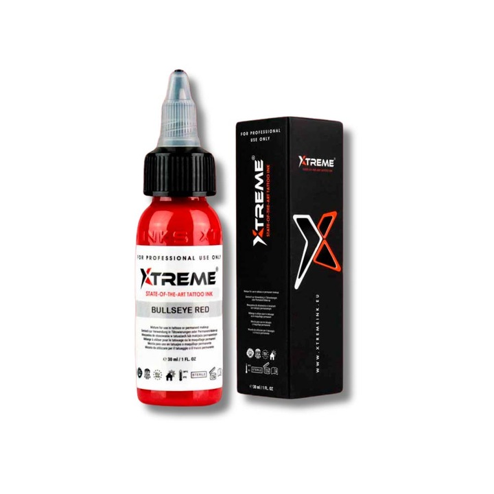 Tus tatuaj Color XTREME INK, 30ml, Bullseye Red