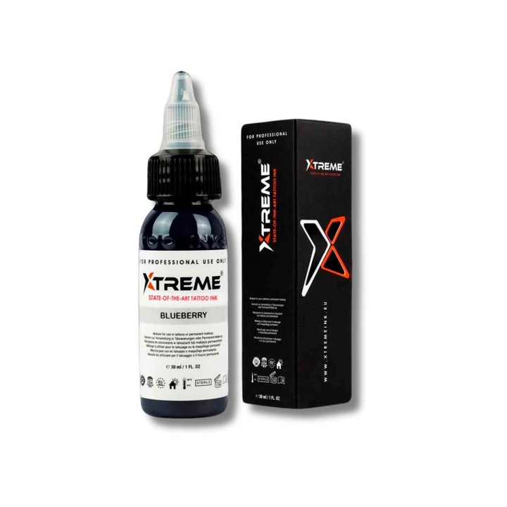 Tus tatuaj Color XTREME INK, 30ml, Blueberry