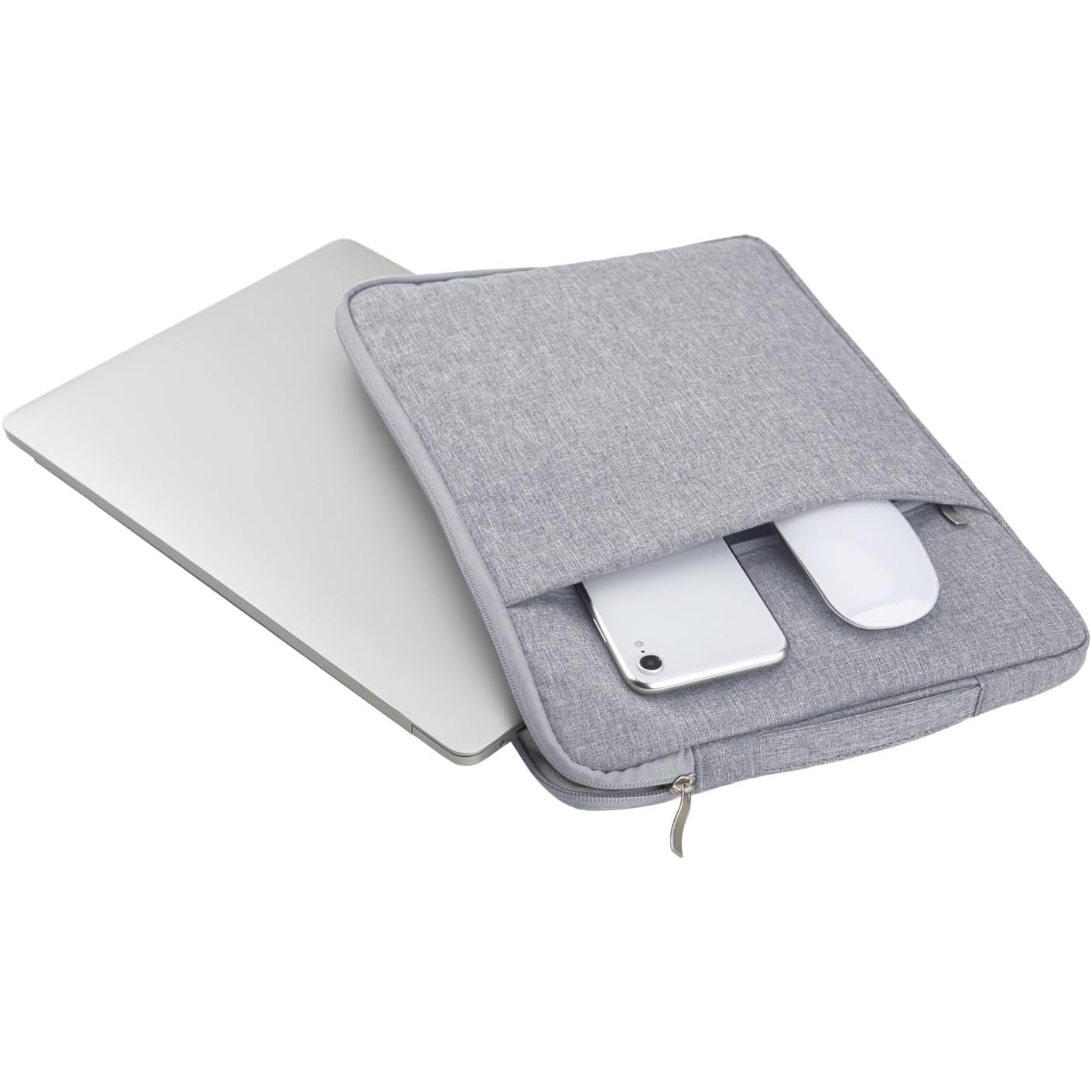 Husa Laptop 13 Inch, Protectie Impermeabila, Antishoc, Gri