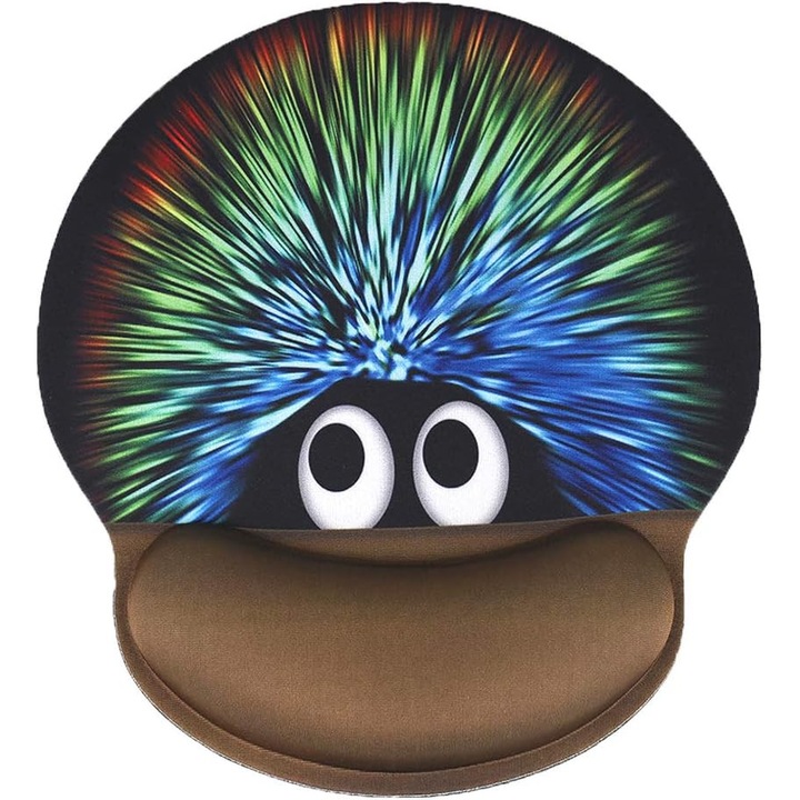 Mousepad Ergonomic cu Suport pentru Incheietura Mainii, Anti-Alunecare