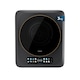 Mini uscator de rufe compact cu evacuare Cecotec, Bolero DressCode Dry 3400V Dark, 3 kg, 8 programe uscare, igienizare UV, Child Lock, panou de control tactil, utilizare intuitiva, usor de transportat, program incaltari cu suport special, antracit