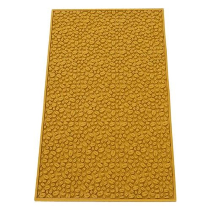 Професионална тежка бар подложка за кафе машини, изработена от PVC, устойчива на високи температури и силни удари