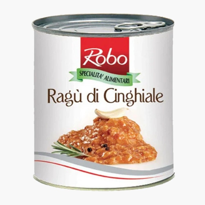 Ragu din carne de mistret in sos rosu Robo 800g