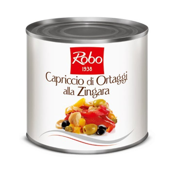 Mix de legume in ulei de floarea soarelui, Robo 2400g