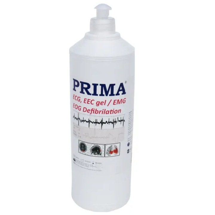 Gel EKG & EEG transparent, Prima, 1000 ml, hipoalergenic, non-toxic