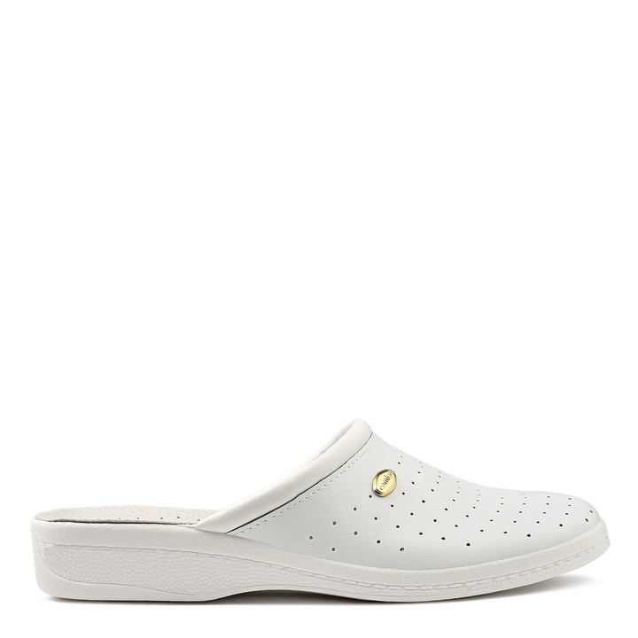 Saboti medicali barbati AERIAL, Palltex, alb, 42