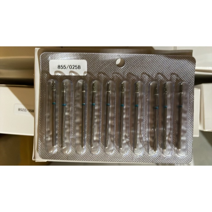 Комплект от 3 диамантени фрезови глави за кожички, Global Fashion, заоблен конус, син колан, за ръце