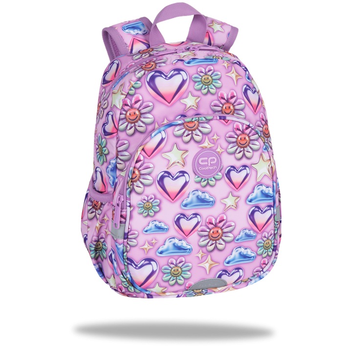 Раница за детска градина Coolpack Toby, BALLOONS, 35 х 26 х 12 см, Многоцветна
