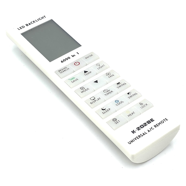 Telecomanda universala K-2028E pentru Aer Conditionat compatibila cu: Gree, Media, Aux, Haier, Heinner, TCL, Osaka etc