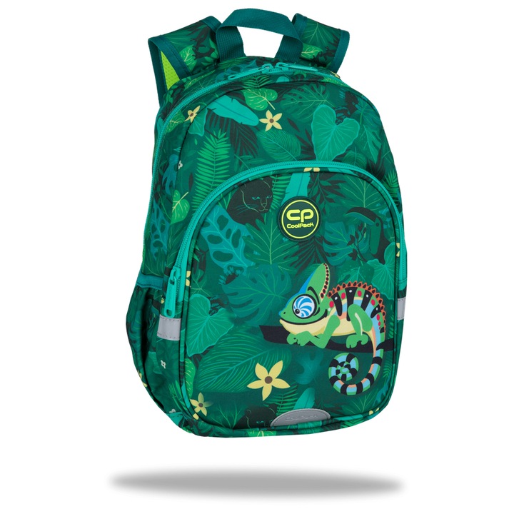 Раница за детска градина CoolPack, Toby, TROPIC, 36х26х12, Многоцветен