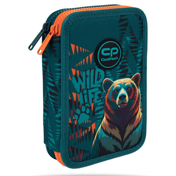 Penar echipat CoolPack, Jumper 2 BEAR, 19.5 x 12.5 x 5 cm, Multicolor