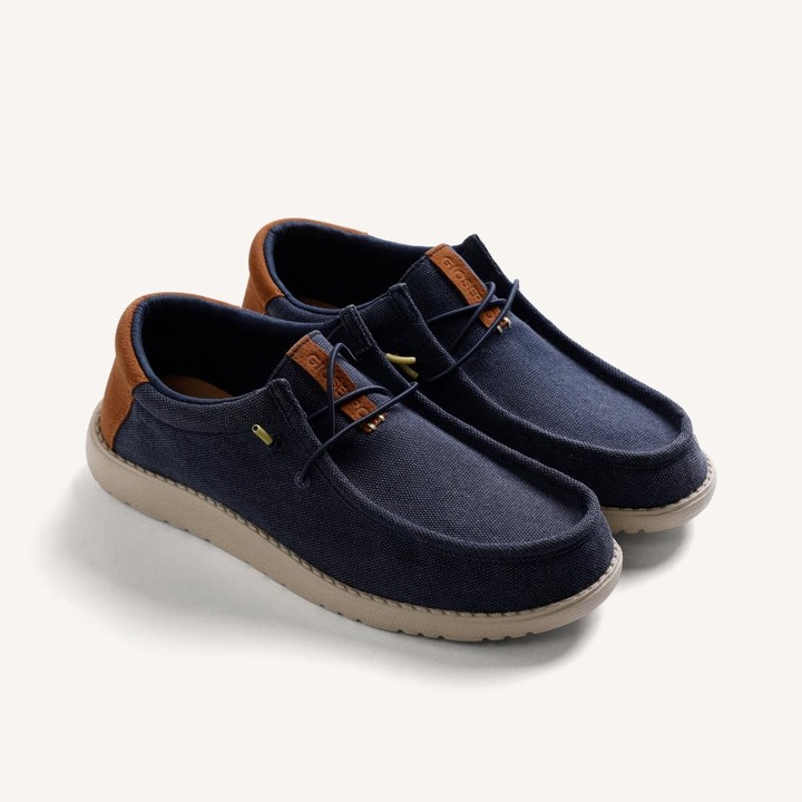 Gioseppo, Pantofi boat cu model uni Orford, Bleumarin, 44