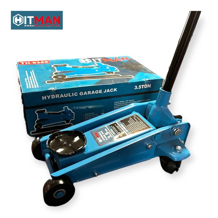 Cric Hidraulic Tip Crocodil 3,5 Tone Profil Jos 135-450mm HT-6389 Hitman