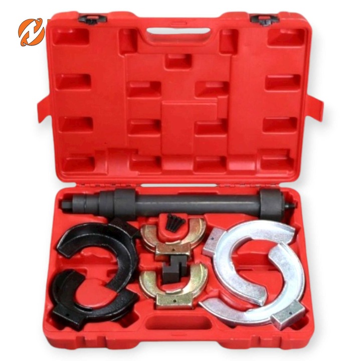 Set profesional de compresor de arcuri MacPherson cu fălci interschimbabile - HITMAN HA-9003