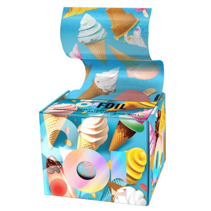 Folie de coafura O! Tools 100m, rezistenta la chimicale, pentru tehnici de colorare