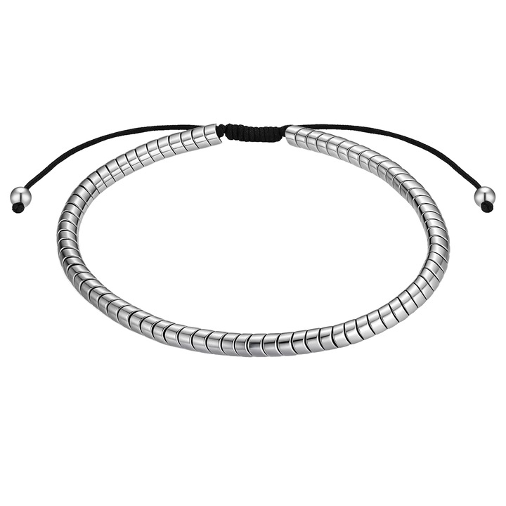 True Rebels, Bratara ajustabila din otel inoxidabil, Argintiu