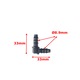 Cot plastic PAA-auto 8mm D ext, 6mm D int