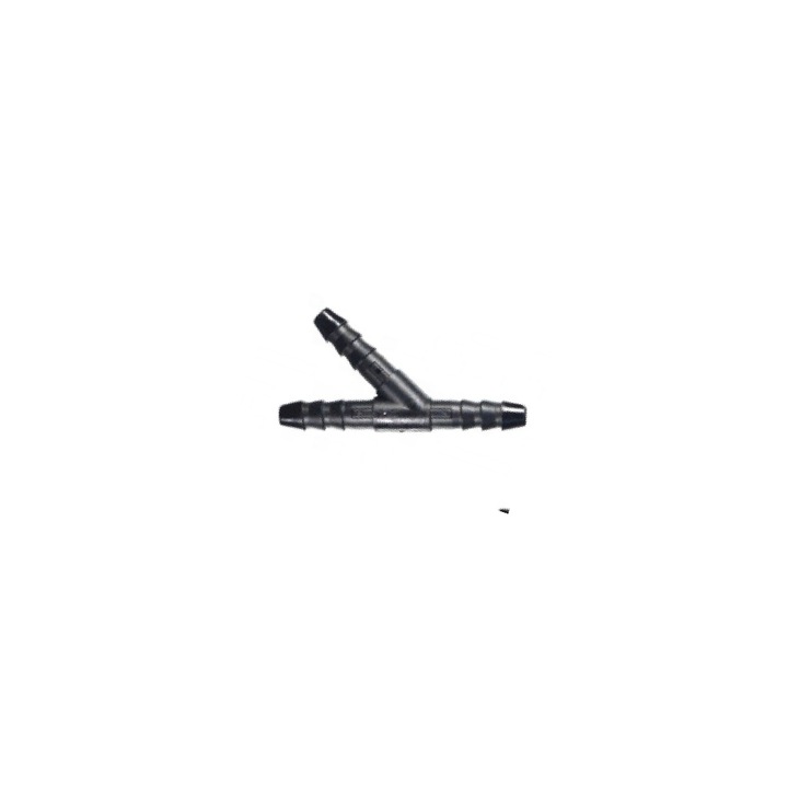 Conector tip Y plastic PAA-auto pentru furtun combustibil 4-5mm int, 7mm ext, 10x10x10cm