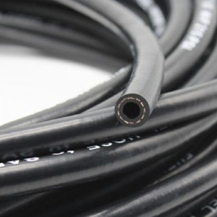 Furtun carburant, PAA-auto, 10mm, negru, 1m