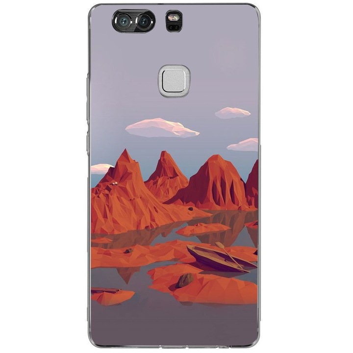 Husa Minimal Red Lagoon HUAWEI Ascend P9 Plus