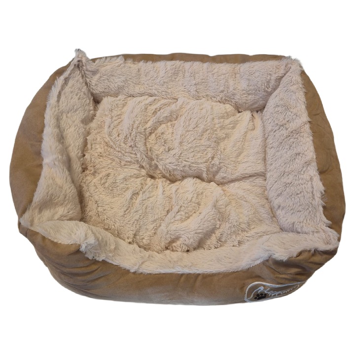 Cos burete pentru câini și pisici, Exotic-K, patrat, 50x40cm, diverse culori